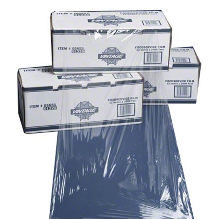 Vintage Foodservice Film, 18" x 2000', Professional Grade – 1/Roll
