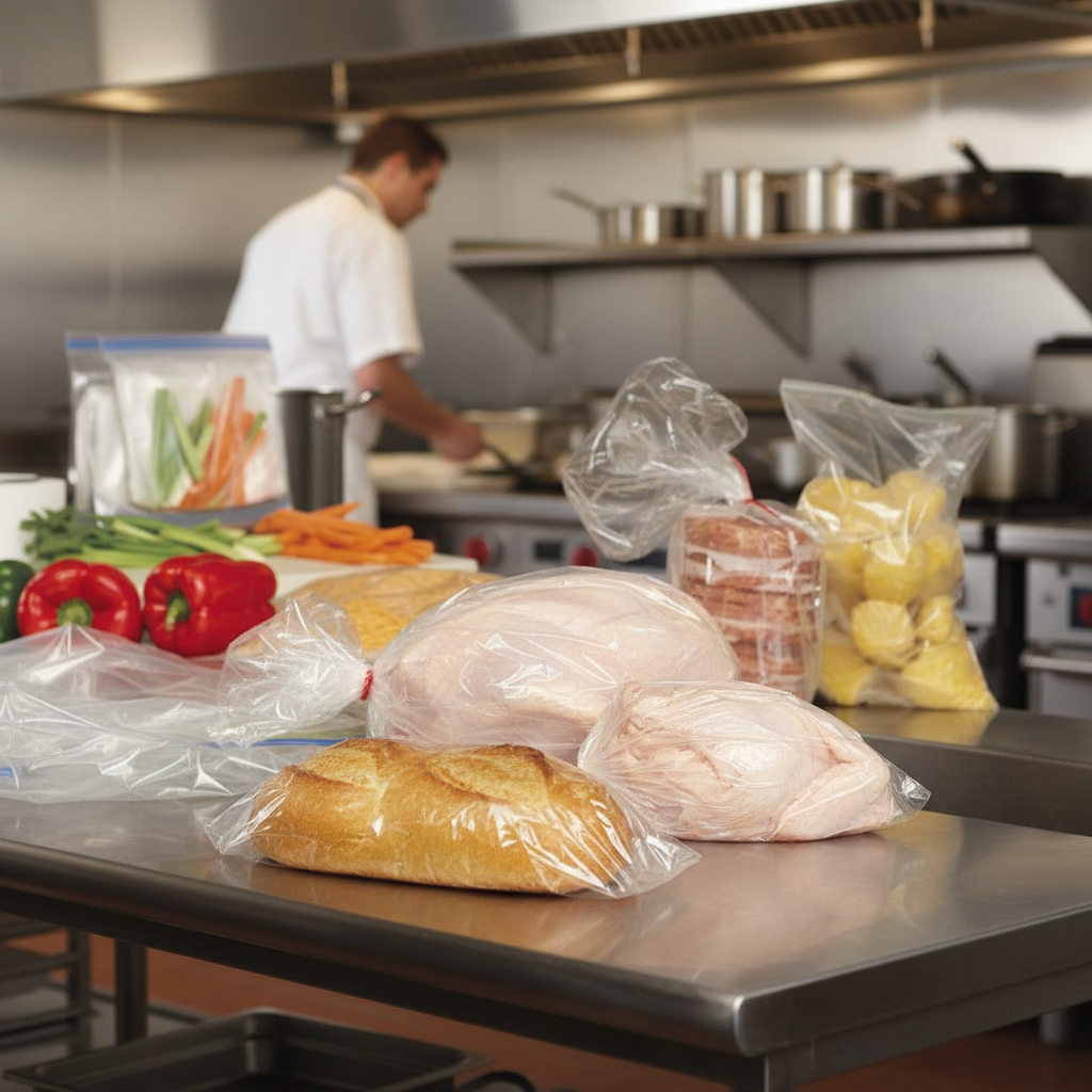 LK Packaging Side Gusset Poly Bag 12x8x30 2 Mil – 500/Case