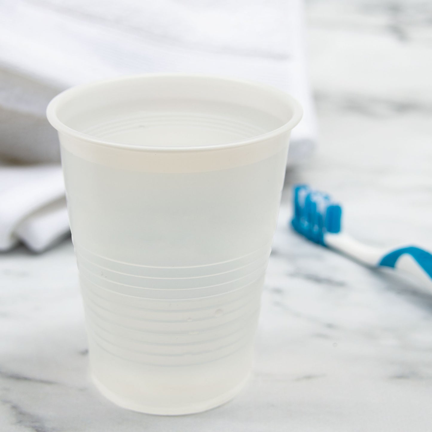 Solo Galaxy 12 oz. Translucent Plastic Cold Cup – Ribbed Design - 1,000/Case