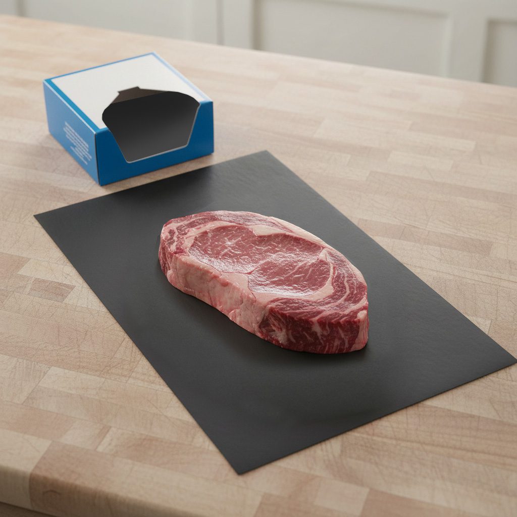 Steak Paper Sheets – Food-Grade Meat Display Paper (9×12, 8×30, 10×30)
