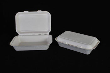 ChampWare 9" x 6" Inch Molded Fiber Clamshell – 250/Case