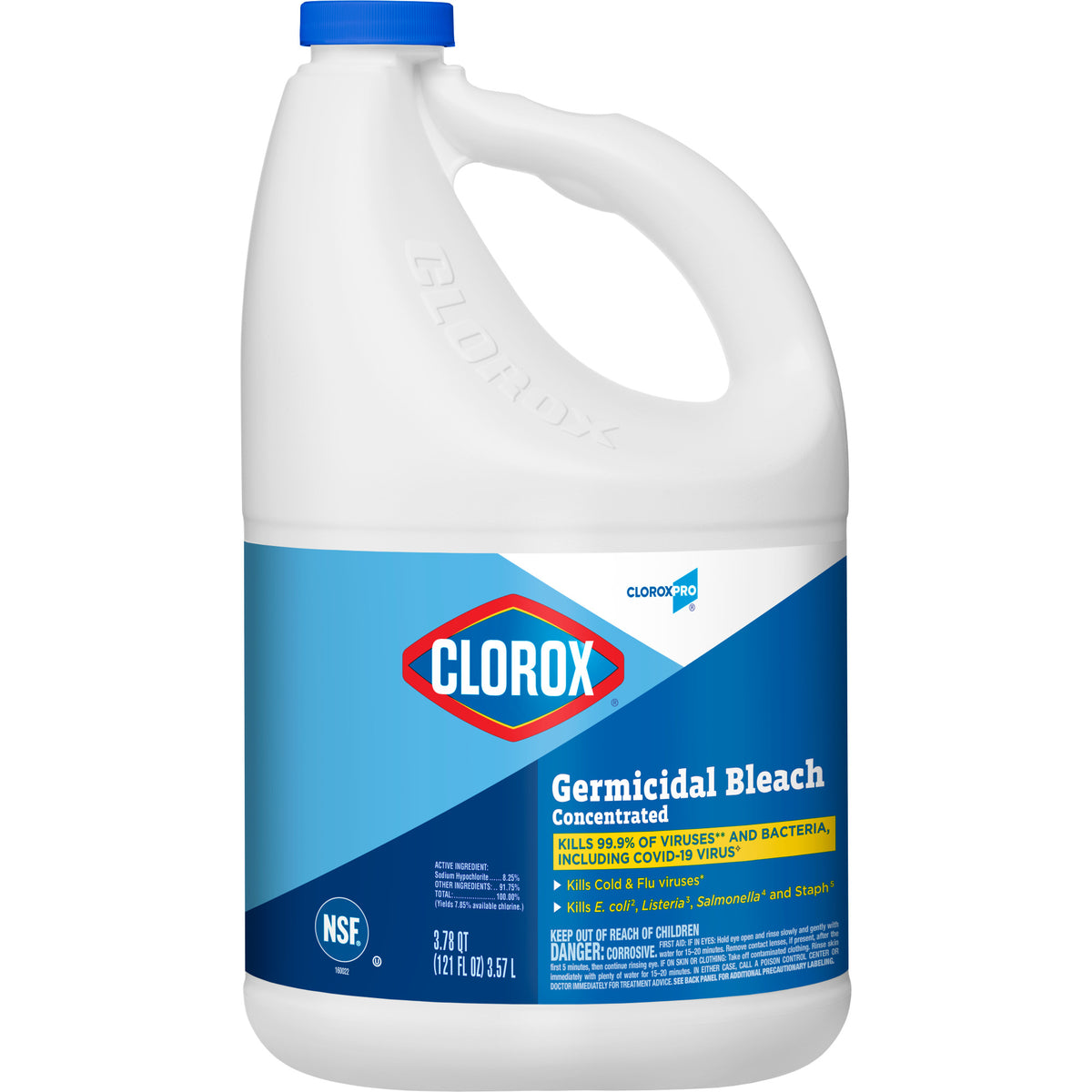 CloroxPro Germicidal Bleach 121 oz Concentrate Disinfectant – 3/Case