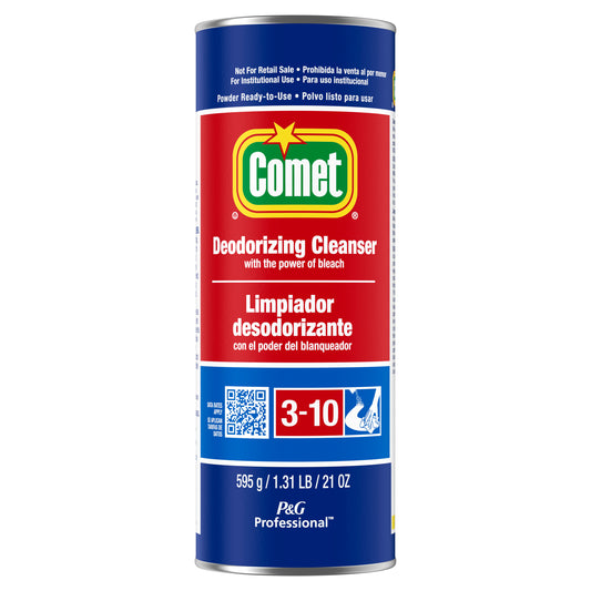 Comet Pine Scent Deodorizing Cleanser with Chlorine, 21 oz – 24/Case