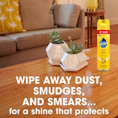Pledge Lemon Scent Multi Surface Furniture Polish – 6/Case