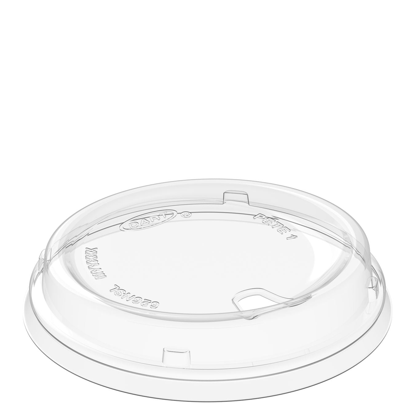 Solo Prima Strawless PET Cold Cup Lid – Fits 12–26 oz. Cups - 1,000/Case
