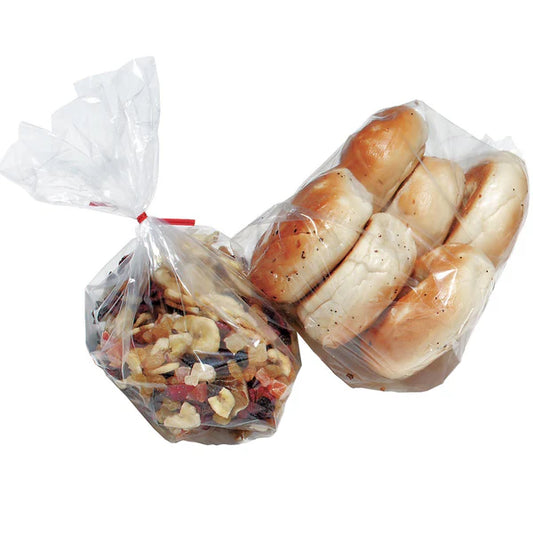 LK Packaging TUF-R Linear LD Gusseted Poly Bags, 8" x 3" x 15", 0.6 Mil – 1000/Case