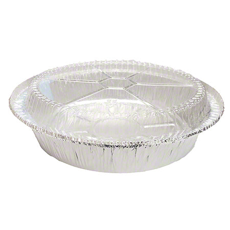 Crystalware 9" Round Foil Pan with Clear Dome Lid Combo - 200/Case