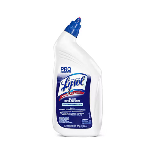 Lysol Wintergreen Disinfectant Toilet Bowl Cleaner, 32 oz – 12/Case