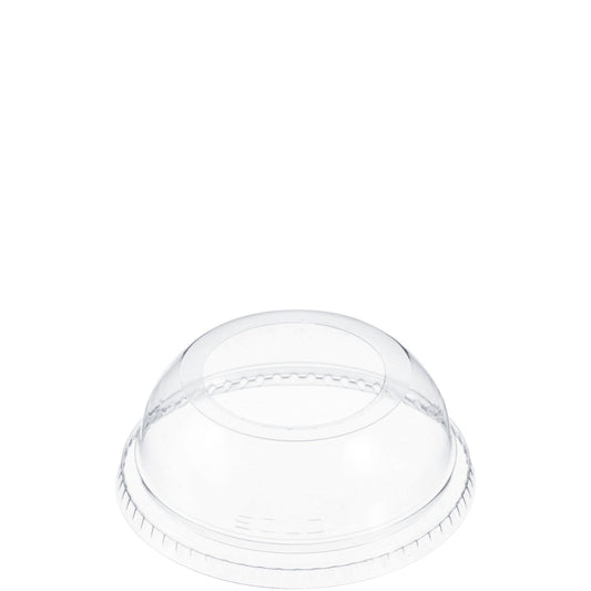 Dart 5–20 oz. PET Plastic Dome Lid with 1.9" Hole – Clear Cold Cup Lid - 1,000/Case