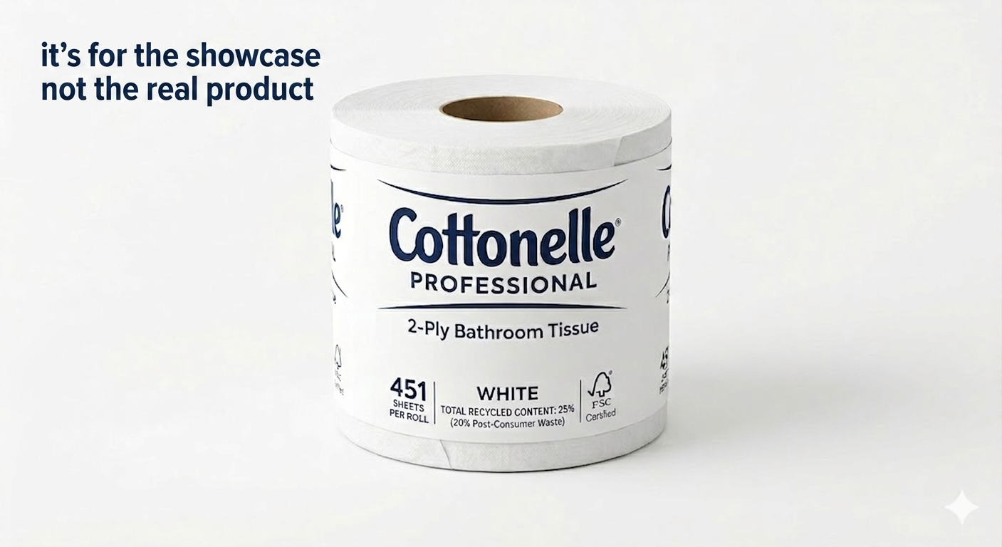 Cottonelle® Professional 2-Ply Bathroom Tissue – White, 451 Sheets/Roll - 60 Rolls/Case