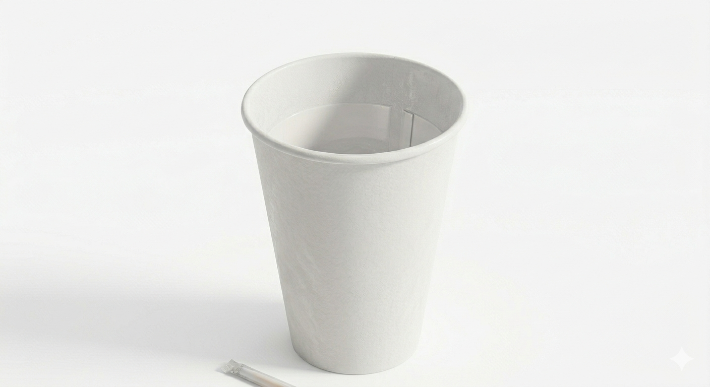 Solo White DSP Poly Paper Cold Cup – 21 oz. – 1,000/Case