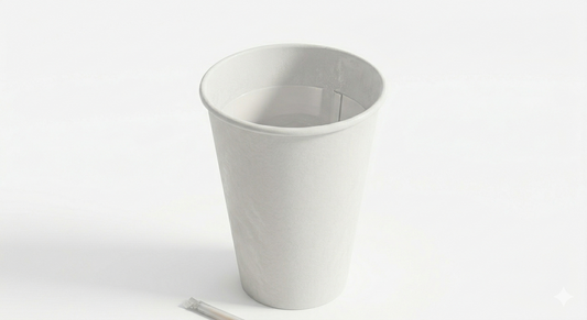 Solo White DSP Poly Paper Cold Cup – 21 oz. – 1,000/Case