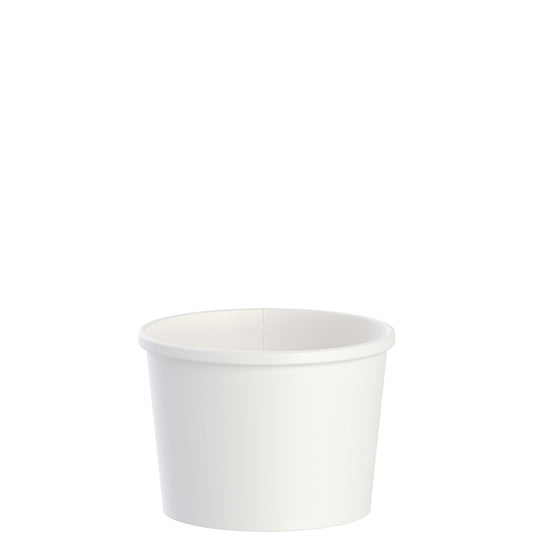 Dart SOLO Flexstyle 12 oz. White Paper Soup Container – 500/Case