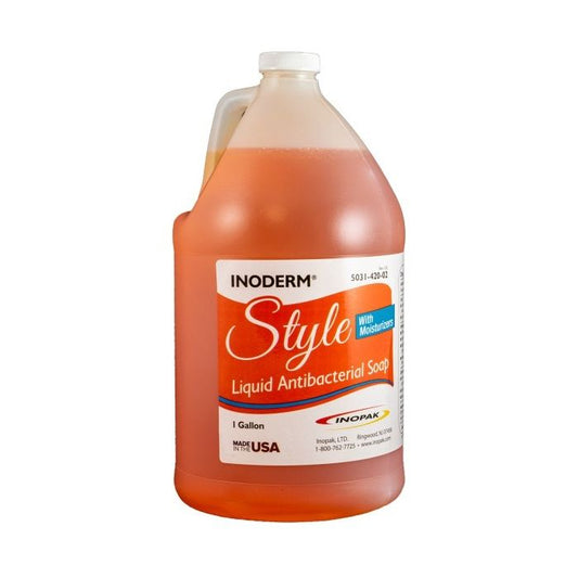Inopak Style Antibacterial Liquid Hand Soap 1 Gallon – 4/Case