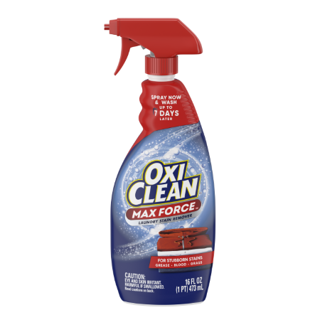 OxiClean Max Force Laundry Stain Remover Spray, 12 oz Bottle – 12/Case