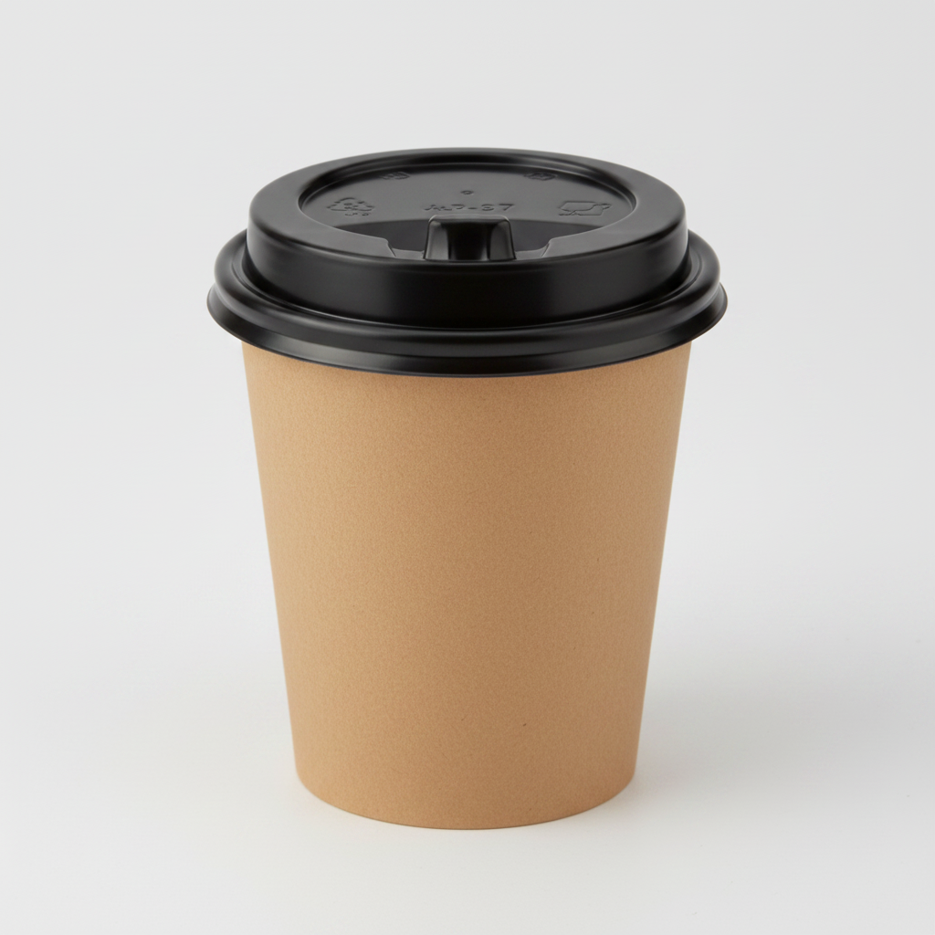 Hotpack Black Reclosable Plastic Sip Lid for Hot Cups – 10 to 24 oz. – 1,000/Case