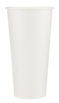 Hotpack White Single Wall Paper Hot Cup – 20 oz. – 500/Case