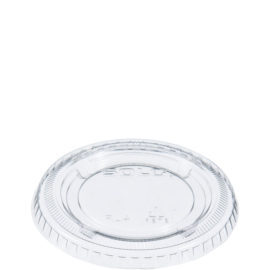 Solo Clear PET Portion Cup Lid – Fits 3.25–5.5 oz. Cups - 2,500/Case