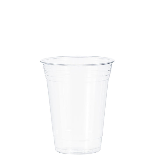 Solo Ultra Clear 16 oz. PET Cold Cup – Crack-Resistant Beverage & Snack Cup - 1000/Case