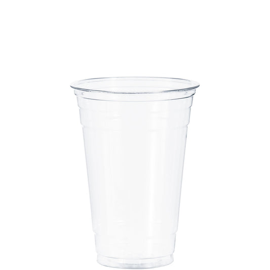 Solo Ultra Clear 20 oz. PET Cold Cup – Crack-Resistant Beverage & Snack Cup - 600/Case