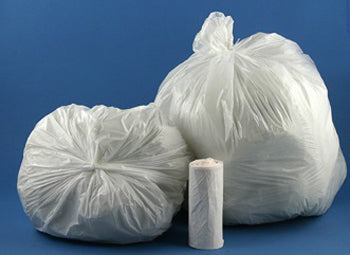 Vintage Maintenance Pro 40–45 Gallon HDPE Can Liners, Natural Clear, 40" x 46", 16 Mic – 250/Case