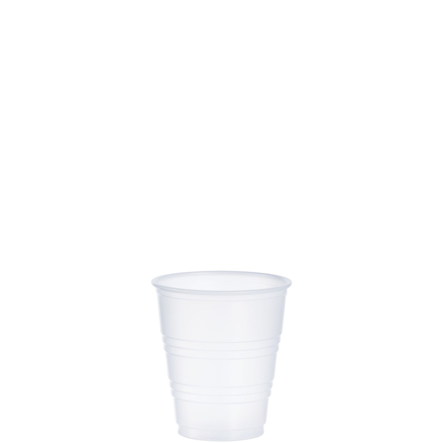 Solo Galaxy 5 oz. Translucent Plastic Cold Cup – Ribbed Design - 2,500/Case