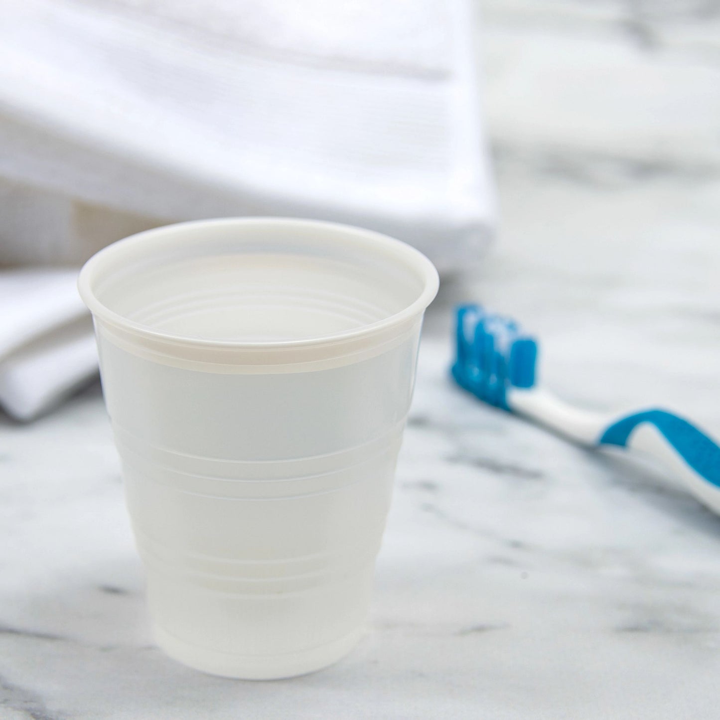 Solo Galaxy 5 oz. Translucent Plastic Cold Cup – Ribbed Design - 2,500/Case