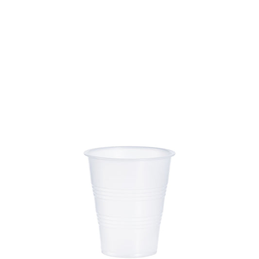 Solo Galaxy 7 oz. Translucent Plastic Cold Cup – Ribbed Design - 2,500/Case