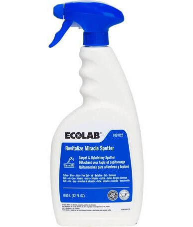 Ecolab Revitalize Miracle Spotter Multi-Purpose Stain Remover, 22 oz – 4/Case