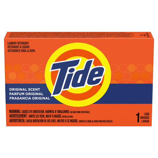Tide Coin Vend Powder Laundry Detergent, HE Compatible – 156/Carton