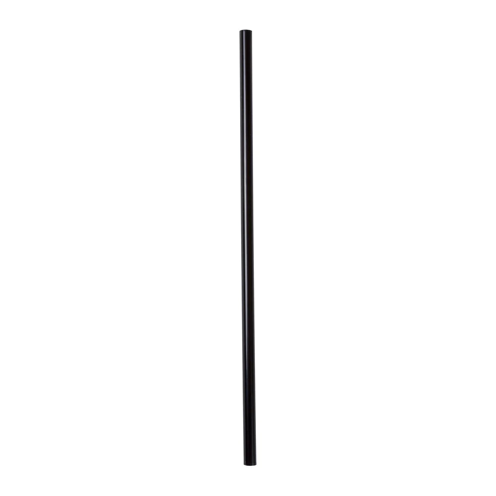 Jumbo Black Paper Wrapped Straws - 7.75" - 10 Boxes / 500 Per Case